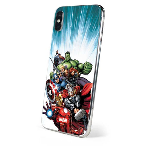 Marvel Avengers Team iPhone XS Max Skin