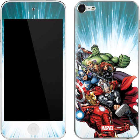 Marvel Avengers Team Apple iPod Skin