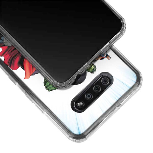 Marvel Avengers Team LG K51/Q51 Clear Case