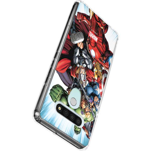 Marvel Avengers Team LG Stylo 6 Clear Case
