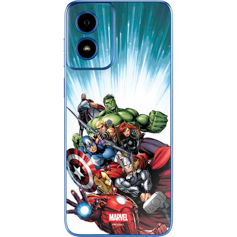 Marvel Avengers Team Moto G Play 4G (2024) Skin
