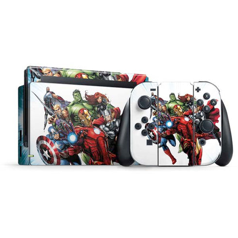 Marvel Avengers Team Nintendo Switch Bundle Skin