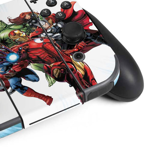 Marvel Avengers Team Nintendo Switch Bundle Skin