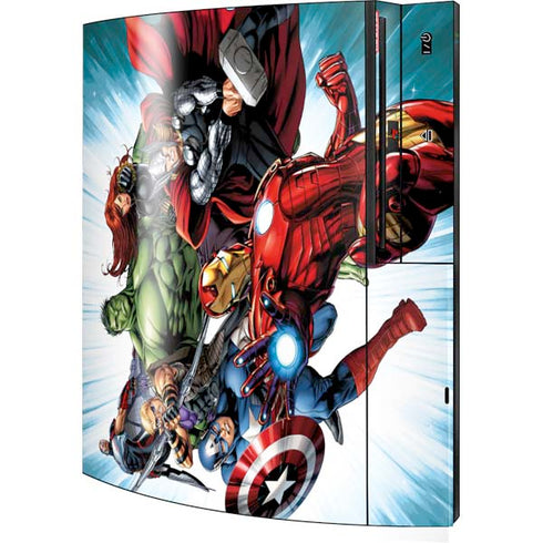 Marvel Avengers Team Playstation 3 & PS3 Skin