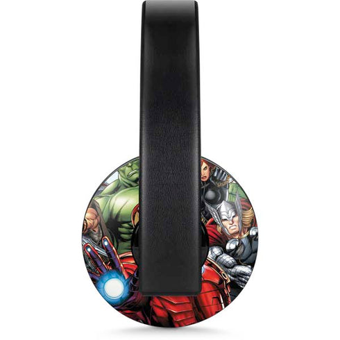 Marvel Avengers Team PlayStation 4 Gold Wireless Headset Skin