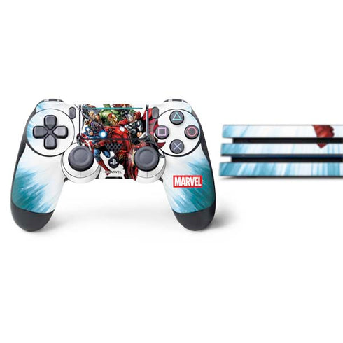Marvel Avengers Team PS4 Pro Bundle Skin