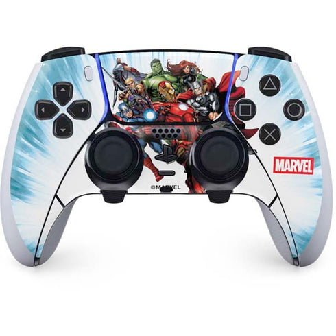 Marvel Avengers Team PS5 DualSense Edge Pro Controller Skin