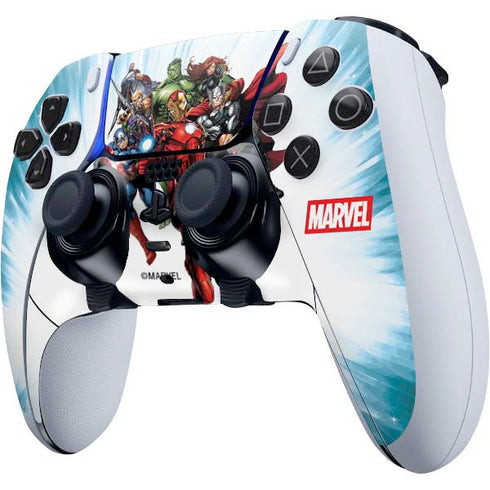 Marvel Avengers Team PS5 DualSense Edge Pro Controller Skin