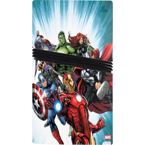Marvel Avengers Team PS5 Pro Console Skin