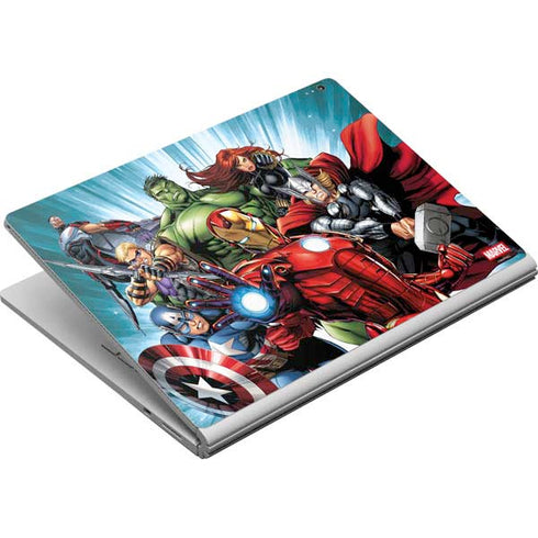Marvel Avengers Team Surface Book Skin