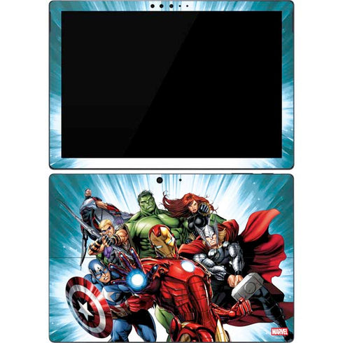 Marvel Avengers Team Surface Pro 7 Skin