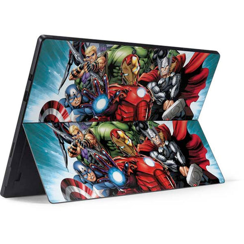 Marvel Avengers Team Surface Pro 7 Skin