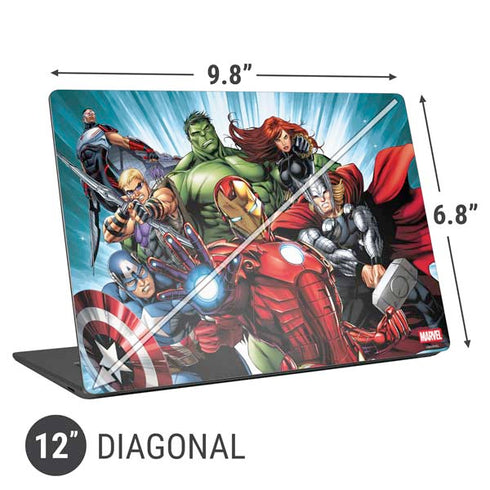 Marvel Avengers Team Universal Laptop 12in (9.8 x 6.8in) Skin