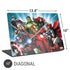Marvel Avengers Team Universal Laptop 17in (13.8 x 10in) Skin