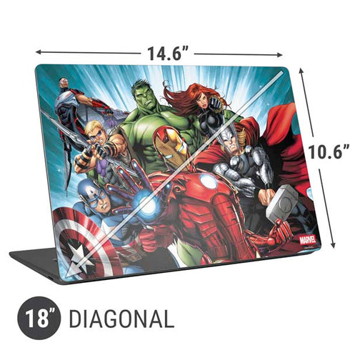 Marvel Avengers Team Universal Laptop 18in (14.6 x 10.6in) Skin