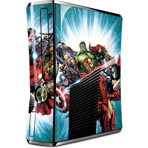 Marvel Avengers Team Xbox 360 Slim (2010) Skin