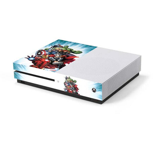 Marvel Avengers Team Xbox One S Console Skin