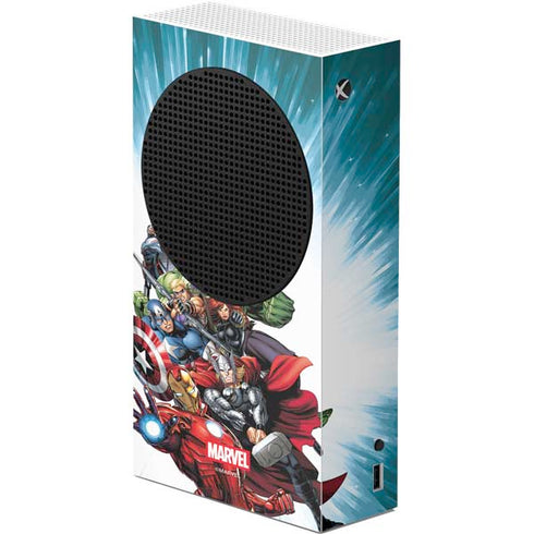Marvel Avengers Team Xbox Series S Console Skin