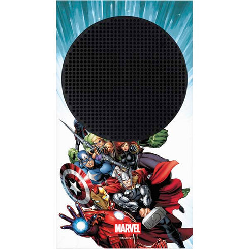 Marvel Avengers Team Xbox Series S Console Skin