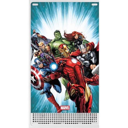 Marvel Avengers Team Xbox Series S Console Skin
