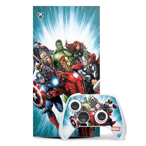 Marvel Avengers Team XBox Series X Digital Edition Bundle Skin