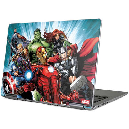 Marvel Avengers Team Yoga 710 14in Skin