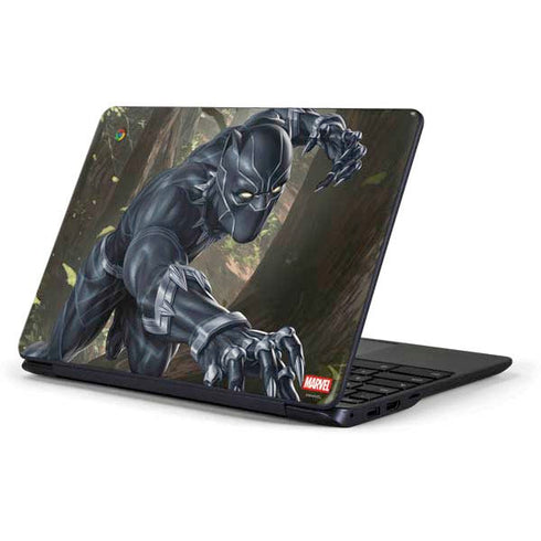 Marvel Black Panther In the Jungle Samsung Chromebook Skin