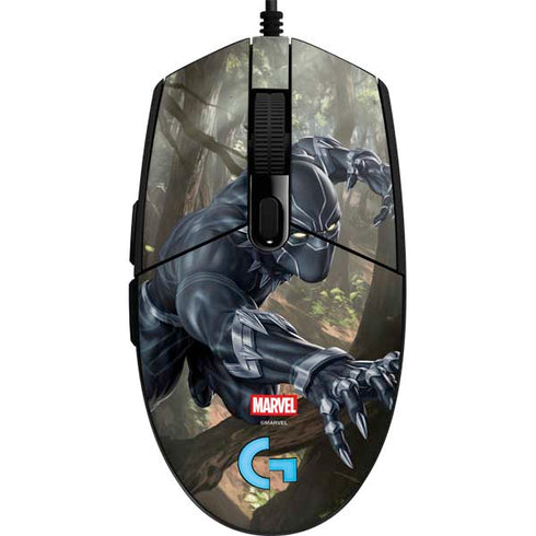 Marvel Black Panther In the Jungle G203 Prodigy RGB Wired Gaming Mouse Skin