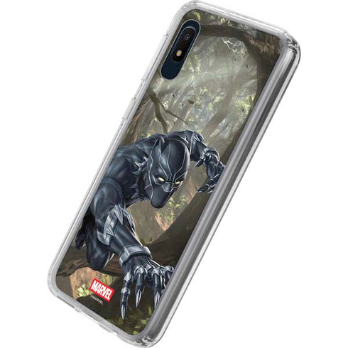 Marvel Black Panther In the Jungle Galaxy A10e Clear Case