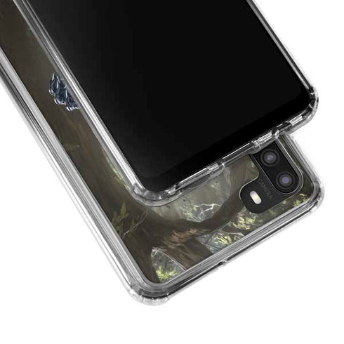 Marvel Black Panther In the Jungle Galaxy A21 Clear Case