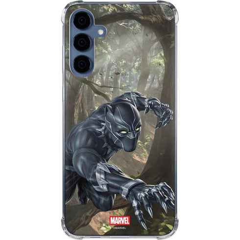 Marvel Black Panther In the Jungle Galaxy A35 5G Clear Case