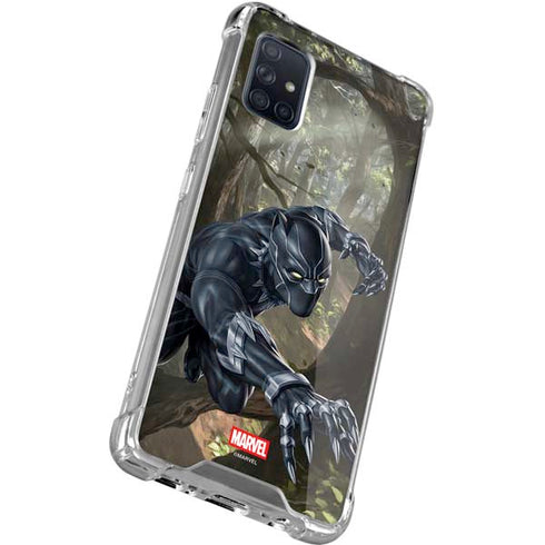 Marvel Black Panther In the Jungle Galaxy A51 5G Clear Case
