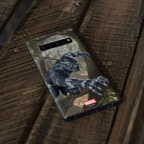 Marvel Black Panther In the Jungle Galaxy S10 Plus Skin