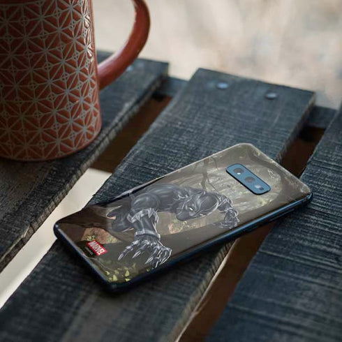 Marvel Black Panther In the Jungle Galaxy S10e Skin