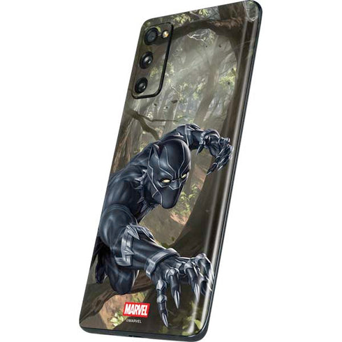 Marvel Black Panther In the Jungle Galaxy S20 Fan Edition Skin