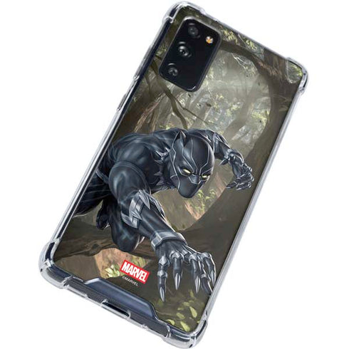 Marvel Black Panther In the Jungle Galaxy S20 FE Clear Case
