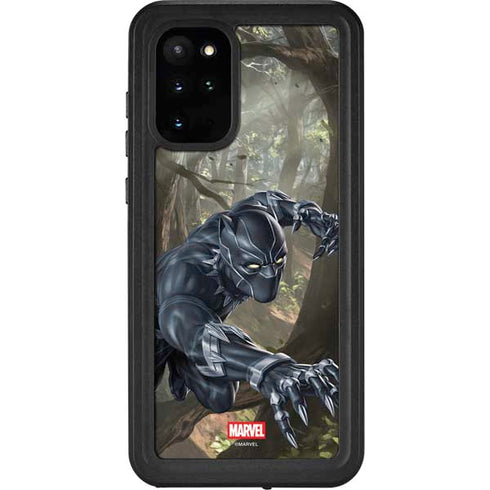 Marvel Black Panther In the Jungle Galaxy S20 Plus Waterproof Case