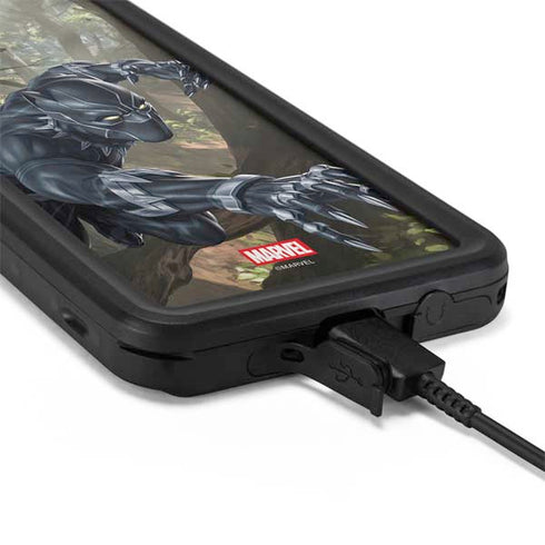 Marvel Black Panther In the Jungle Galaxy S20 Plus Waterproof Case