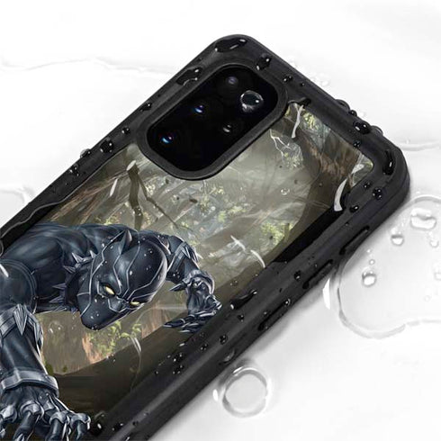 Marvel Black Panther In the Jungle Galaxy S20 Plus Waterproof Case