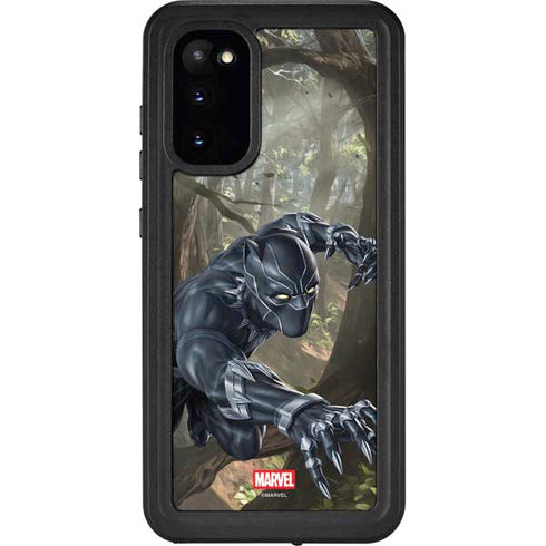 Marvel Black Panther In the Jungle Galaxy S20 Waterproof Case