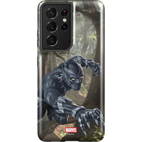 Marvel Black Panther In the Jungle Galaxy S21 Ultra 5G Pro Case