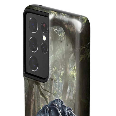 Marvel Black Panther In the Jungle Galaxy S21 Ultra 5G Pro Case