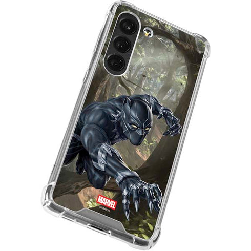 Marvel Black Panther In the Jungle Galaxy S23 Clear Case