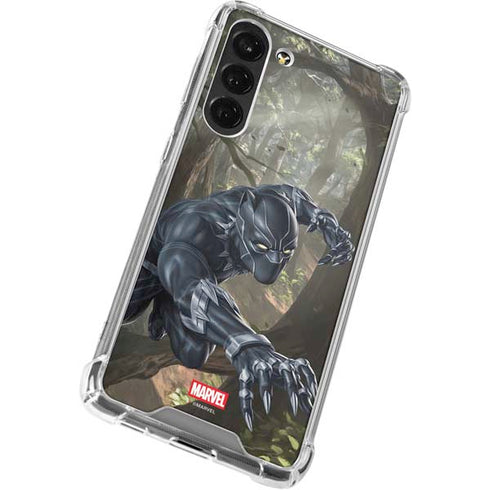 Marvel Black Panther In the Jungle Galaxy S23 Plus Clear Case