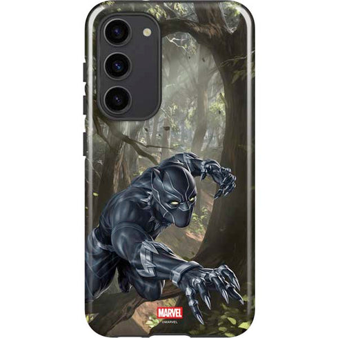 Marvel Black Panther In the Jungle Galaxy S23 Plus Pro Case