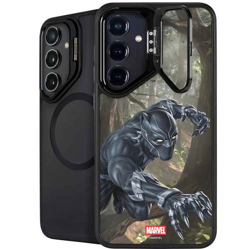 Marvel Black Panther In the Jungle Galaxy S24 FE Kickstand Case
