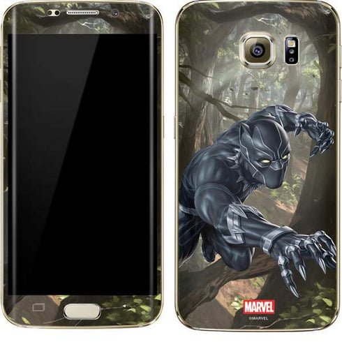 Marvel Black Panther In the Jungle Galaxy S7 Edge Skin