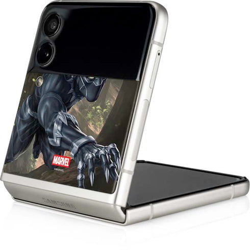 Marvel Black Panther In the Jungle Galaxy Z Flip3 5G Skin