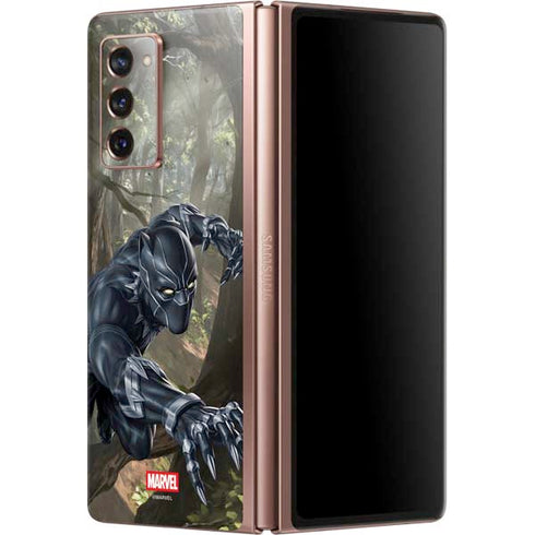 Marvel Black Panther In the Jungle Galaxy Z Fold2 5G Skin