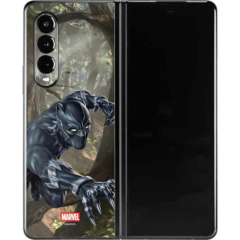 Marvel Black Panther In the Jungle Galaxy Z Fold3 5G Skin